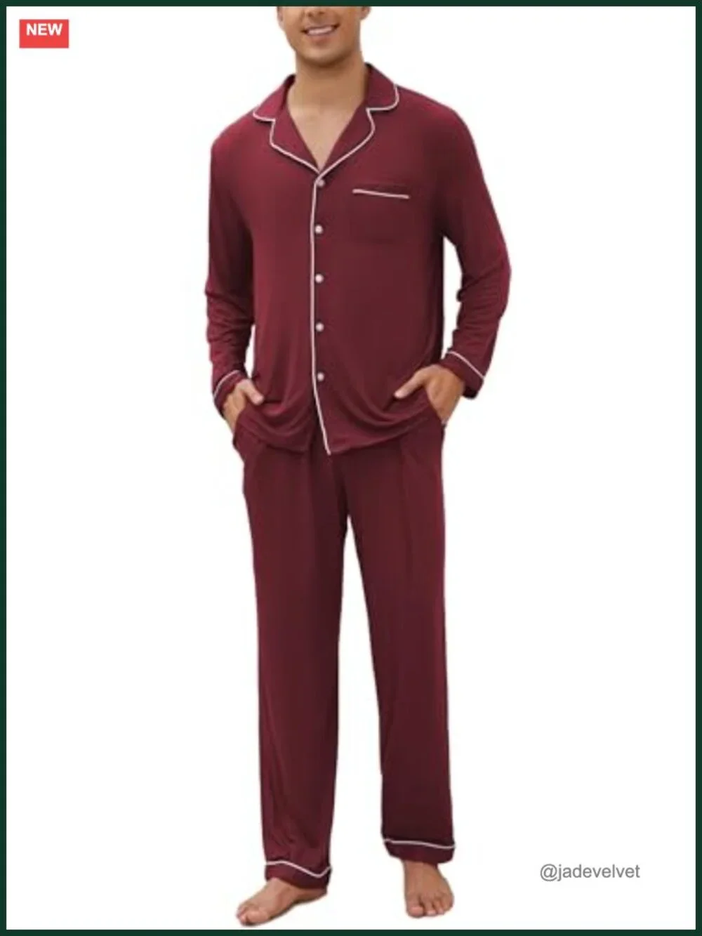 Button Down Pajama Set Short Sleeve Shorts Modal Soft Sleepwear with Pockets